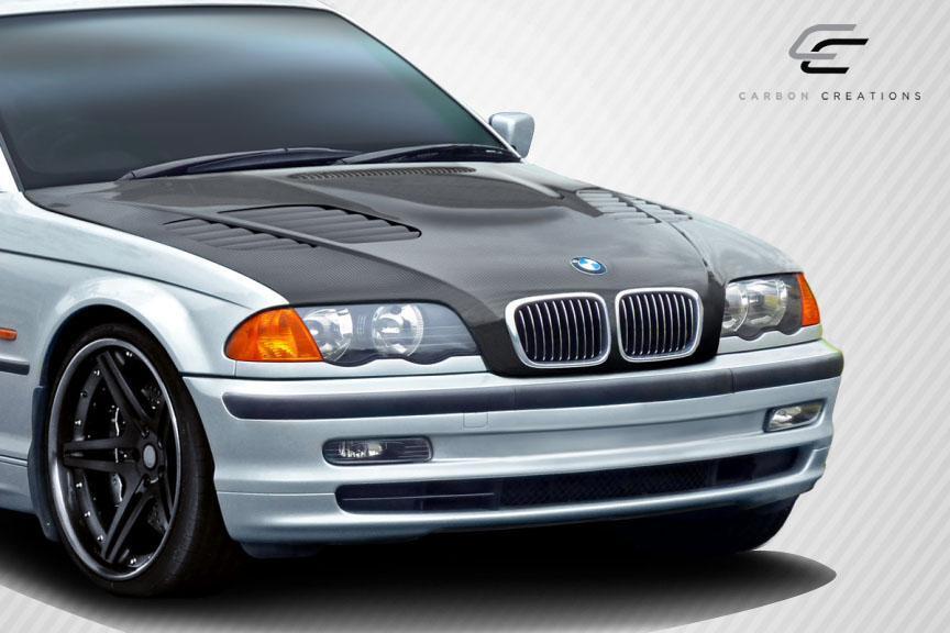 1999-2001 BMW 3 Series Carbon Creations GTR Carbon Fiber Hood - Image 2
