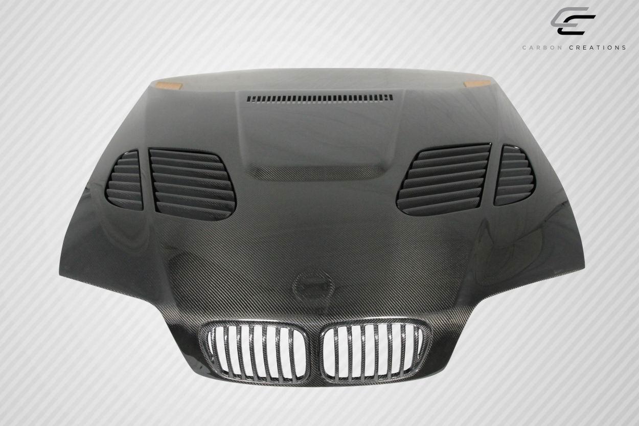 1999-2001 BMW 3 Series Carbon Creations GTR Carbon Fiber Hood - Image 3