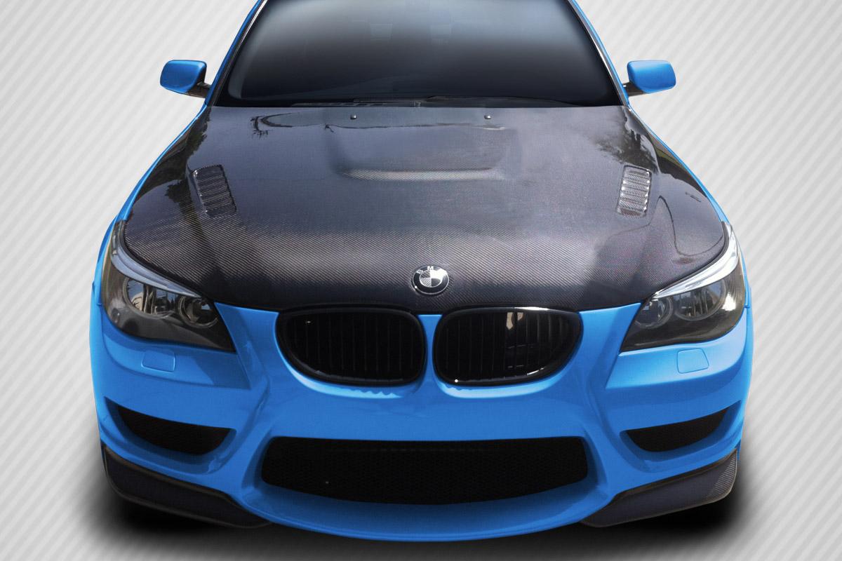 2004-2010 BMW 5 Series Carbon Creations AF1 Carbon Fiber Hood - Image 1