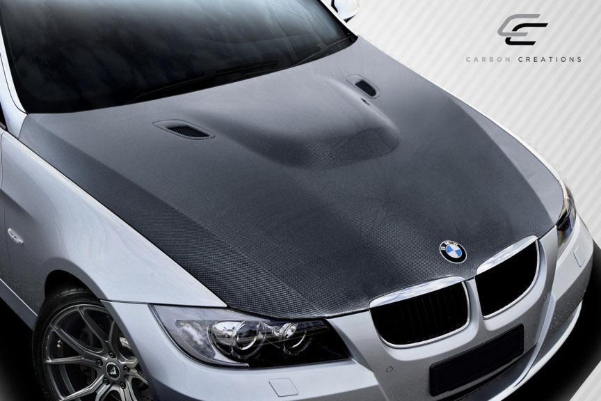 2006-2008 BMW 3 Series Carbon Creations M3 Look Carbon Fiber Hood - Image 2