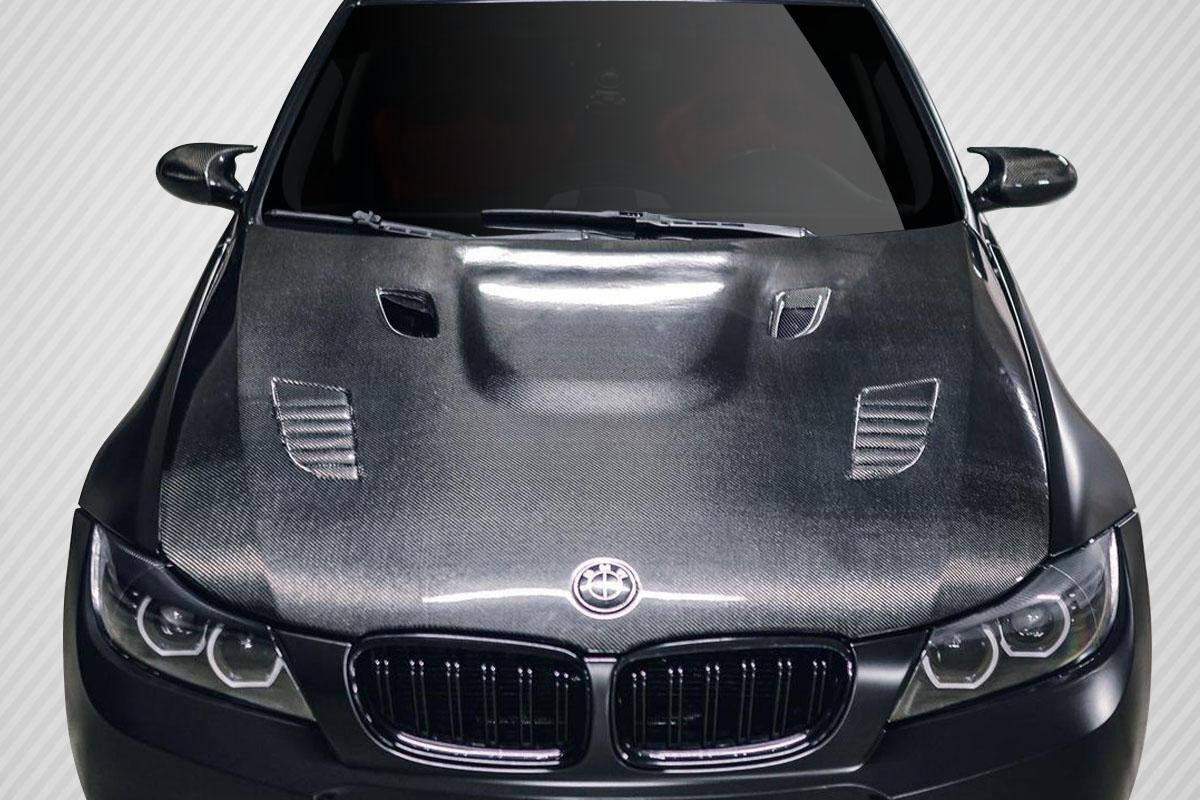 2009-2011 BMW 3 Series Carbon Creations AF1 Carbon Fiber Hood - Image 1