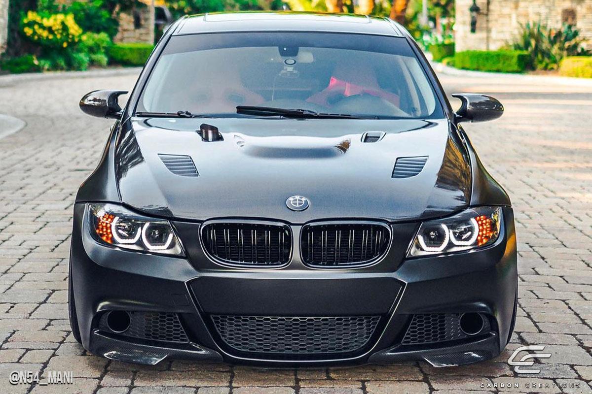 2009-2011 BMW 3 Series Carbon Creations AF1 Carbon Fiber Hood - Image 6