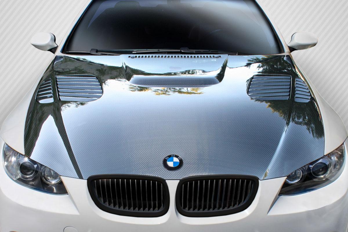 2007-2010 BMW 3 Series Carbon Creations GTR Carbon Fiber Hood - Image 1
