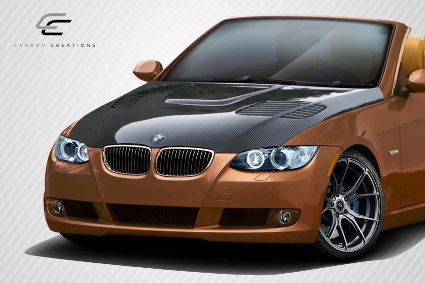 2007-2010 BMW 3 Series Carbon Creations GTR Carbon Fiber Hood - Image 2