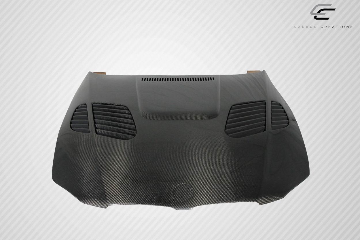 2007-2010 BMW 3 Series Carbon Creations GTR Carbon Fiber Hood - Image 3
