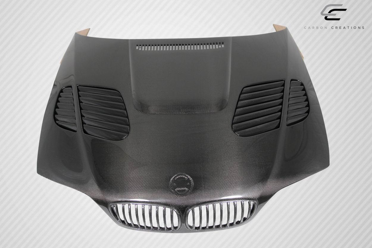 2004-2006 BMW 3 Series Carbon Creations GTR Carbon Fiber Hood - Image 3