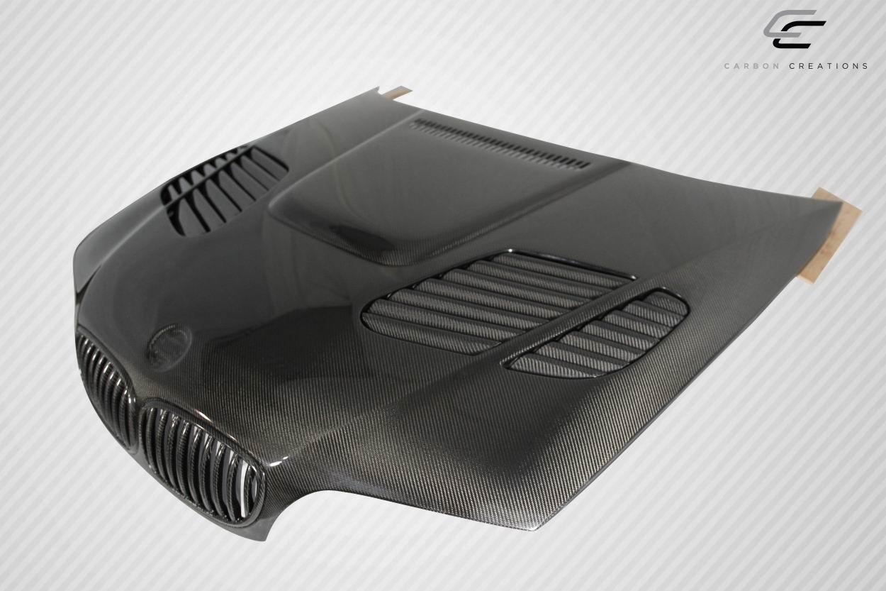 2004-2006 BMW 3 Series Carbon Creations GTR Carbon Fiber Hood - Image 4