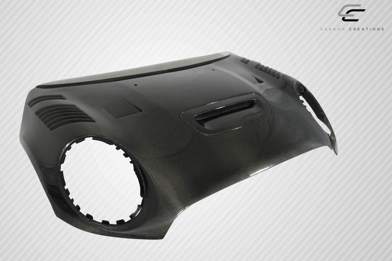 2014-2024 MINI Cooper Carbon Creations Racer Carbon Fiber Hood - Image 4