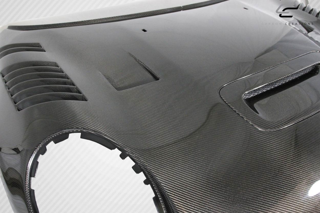 2014-2024 MINI Cooper Carbon Creations Racer Carbon Fiber Hood - Image 5