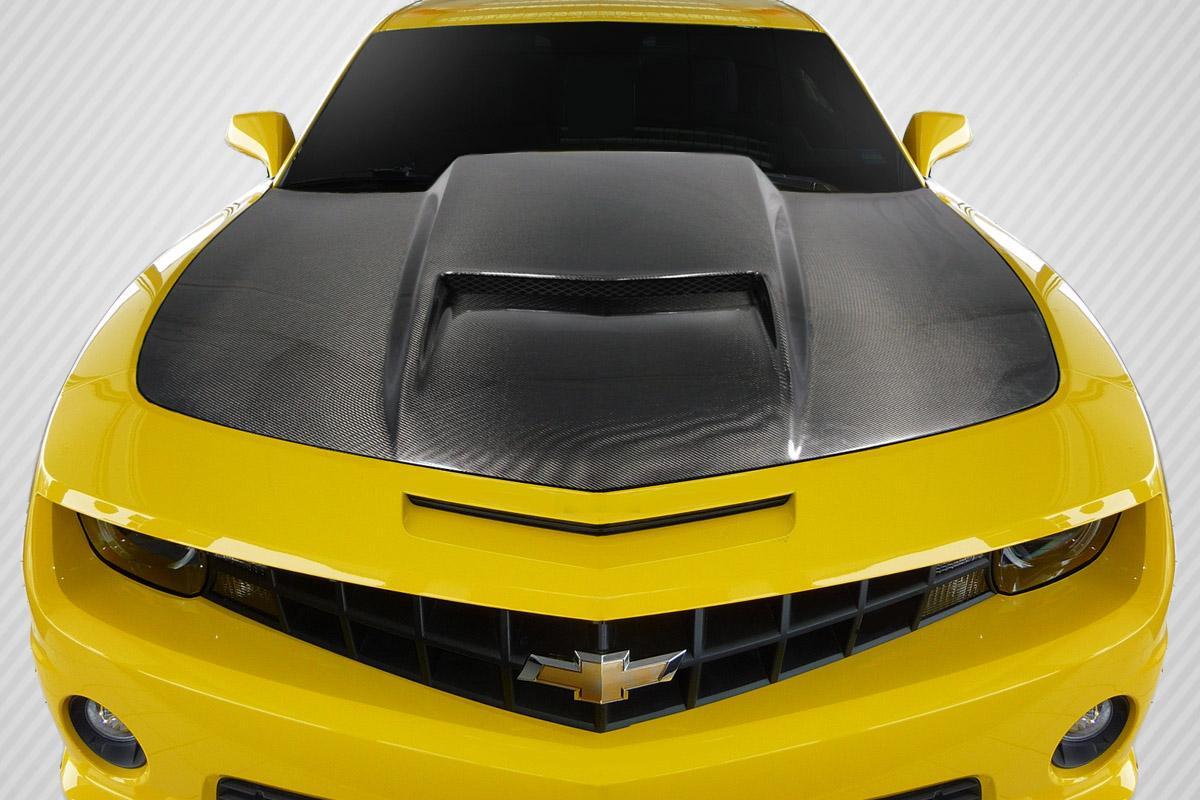 2010-2015 Chevrolet Camaro Carbon Creations Viper Carbon Fiber Hood - Image 1