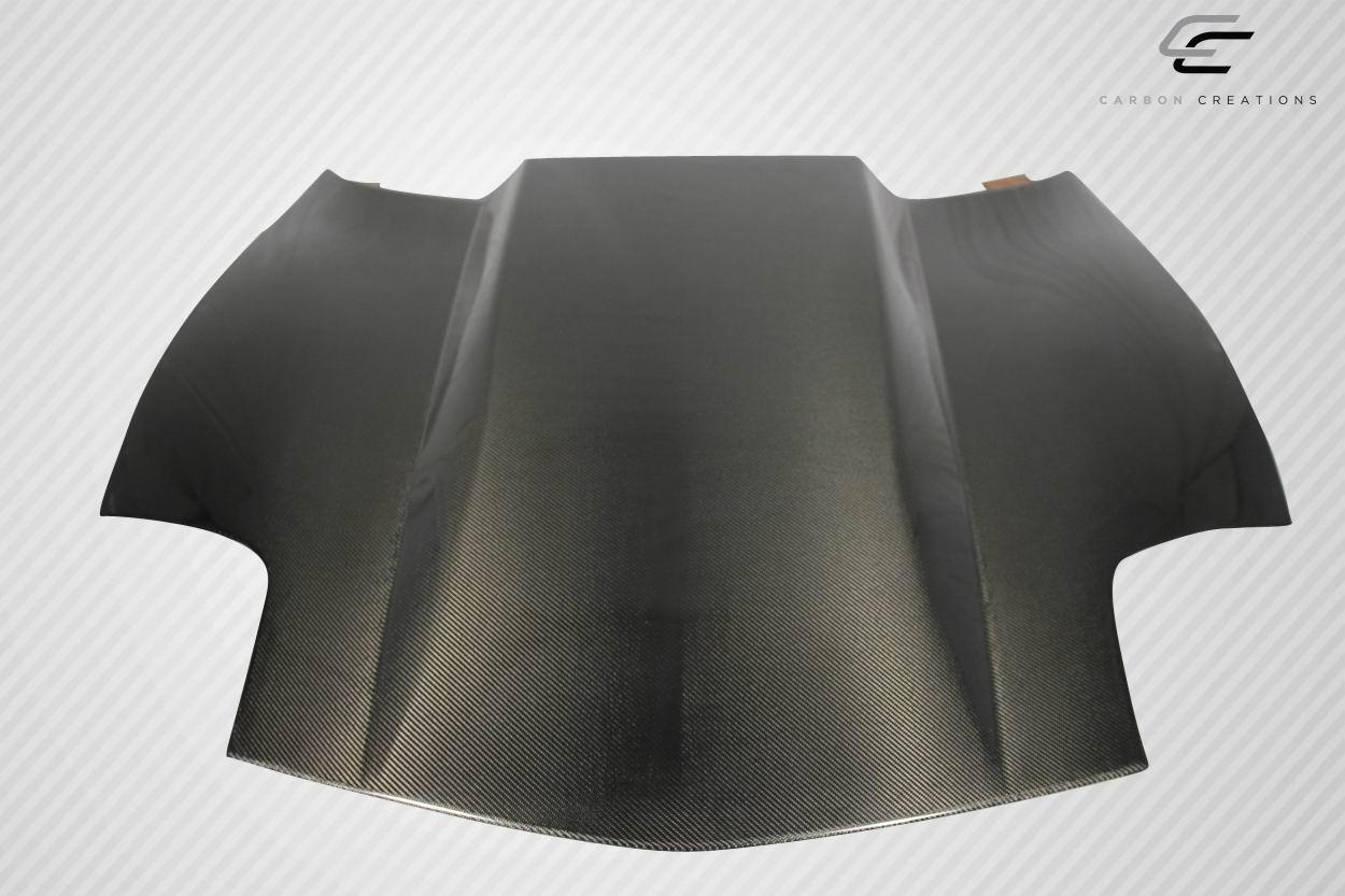 1997-2004 Chevrolet Corvette Carbon Creations Cowl Carbon Fiber Hood - Image 3