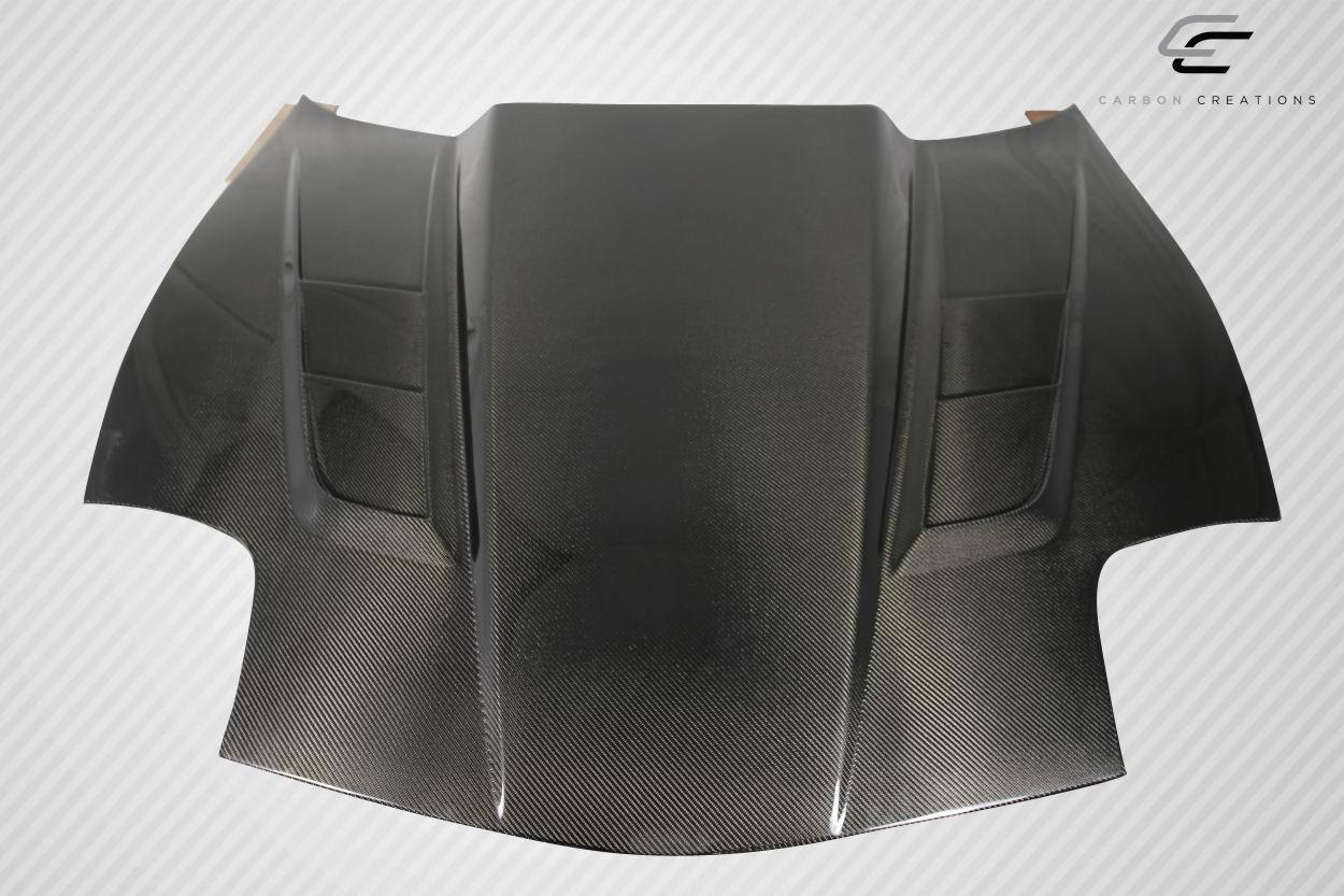 1997-2004 Chevrolet Corvette Carbon Creations H Design Carbon Fiber Hood - Image 2