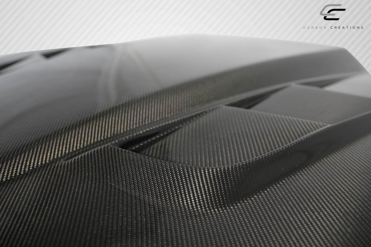 1997-2004 Chevrolet Corvette Carbon Creations H Design Carbon Fiber Hood - Image 4