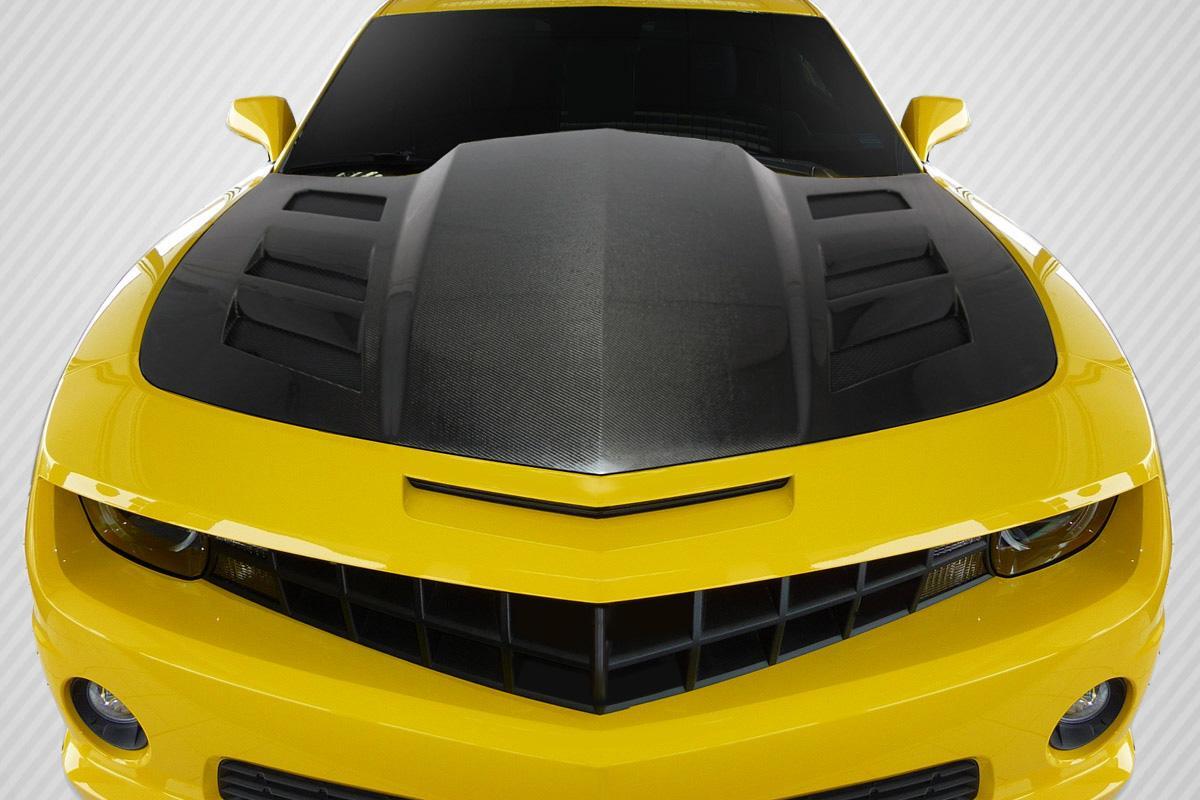 2010-2015 Chevrolet Camaro Carbon Creations AM-S Carbon Fiber Hood - Image 1