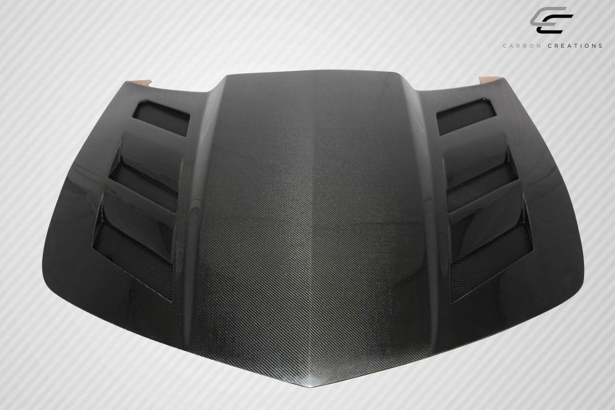 2010-2015 Chevrolet Camaro Carbon Creations AM-S Carbon Fiber Hood - Image 3