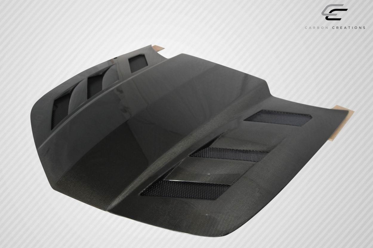 2010-2015 Chevrolet Camaro Carbon Creations AM-S Carbon Fiber Hood - Image 4