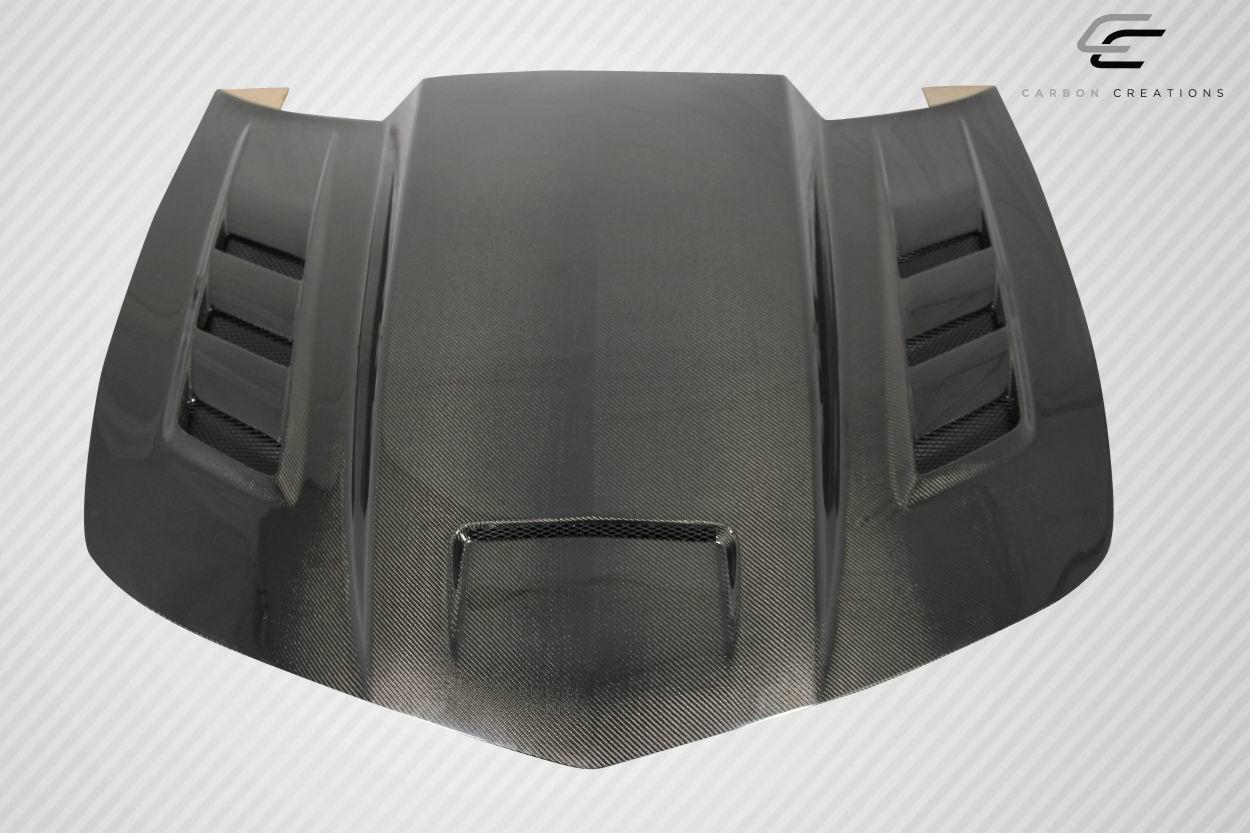 2010-2015 Chevrolet Camaro Carbon Creations TS-2 Carbon Fiber Hood - Image 3