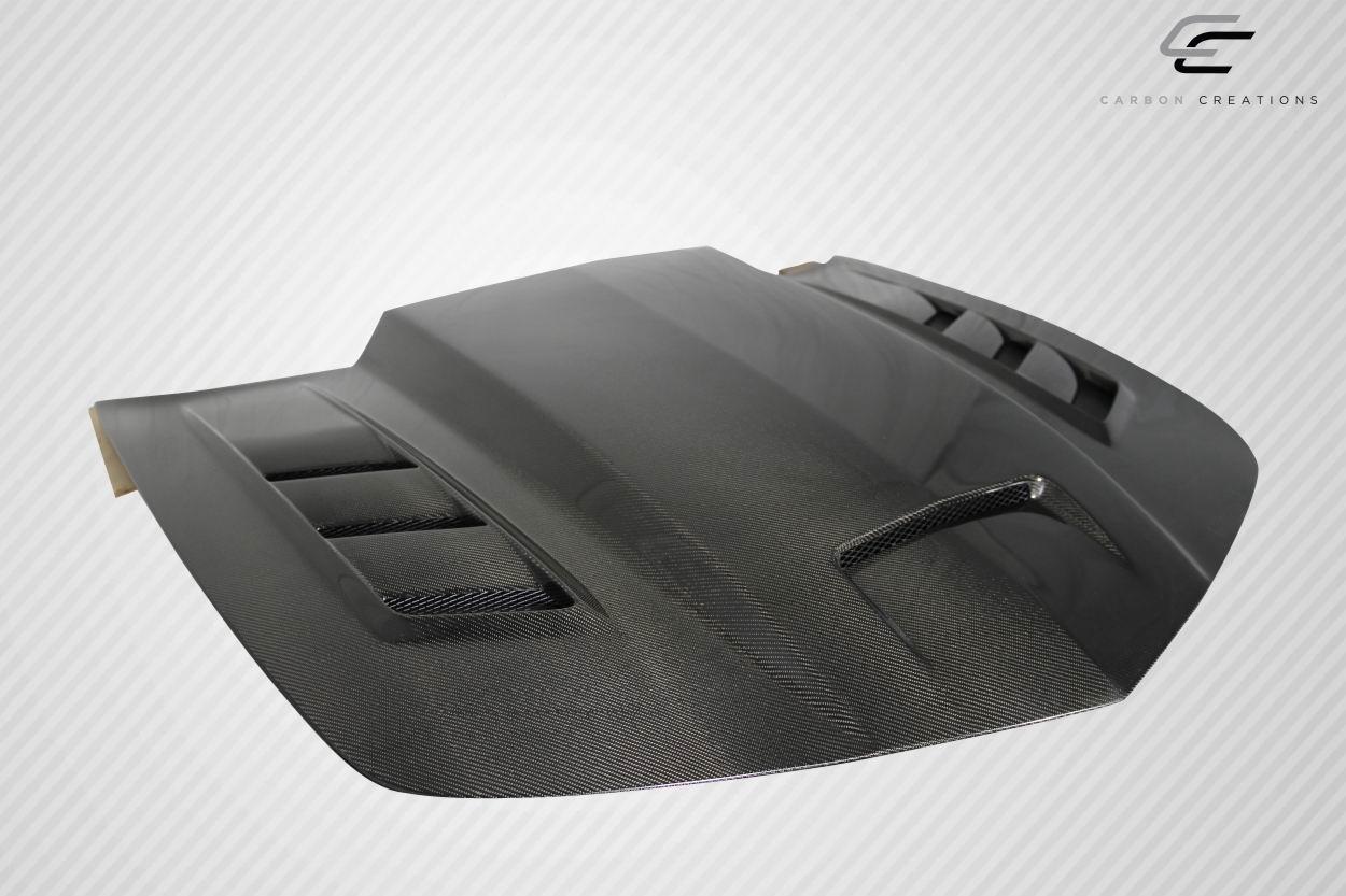 2010-2015 Chevrolet Camaro Carbon Creations TS-2 Carbon Fiber Hood - Image 4