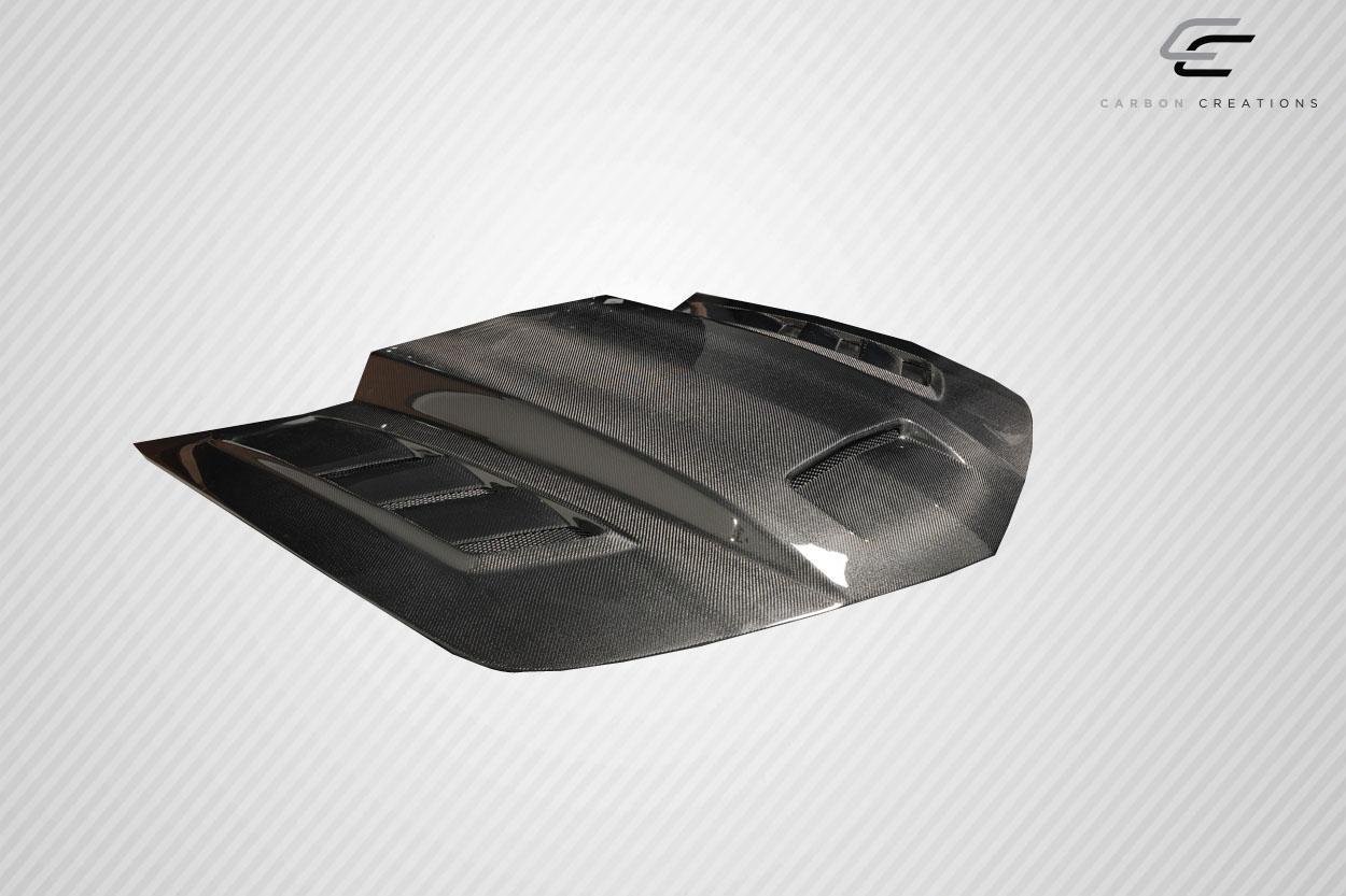 2010-2015 Chevrolet Camaro Carbon Creations TS-2 Carbon Fiber Hood - Image 8