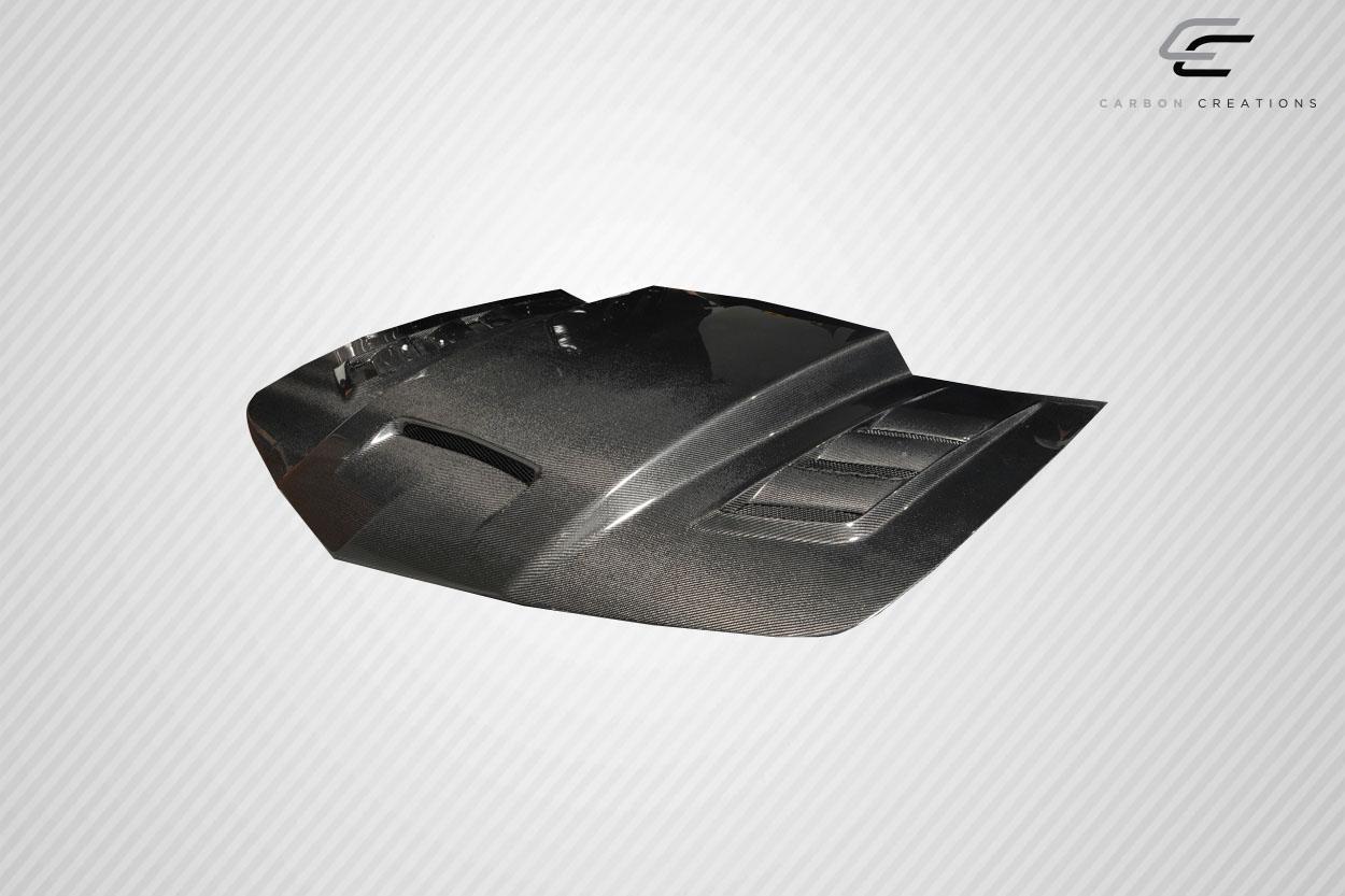 2010-2015 Chevrolet Camaro Carbon Creations TS-2 Carbon Fiber Hood - Image 9