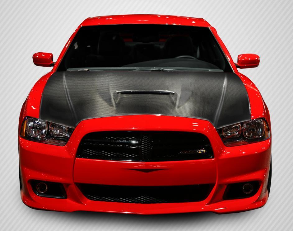 2011-2014 Dodge Charger Carbon Creations SRT2 Carbon Fiber Hood - Image 1