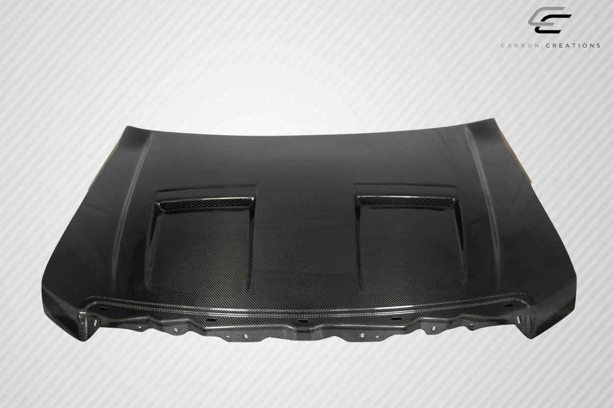2009-2014 Ford F150 Carbon Creations Ram Air Carbon Fiber Hood - Image 3