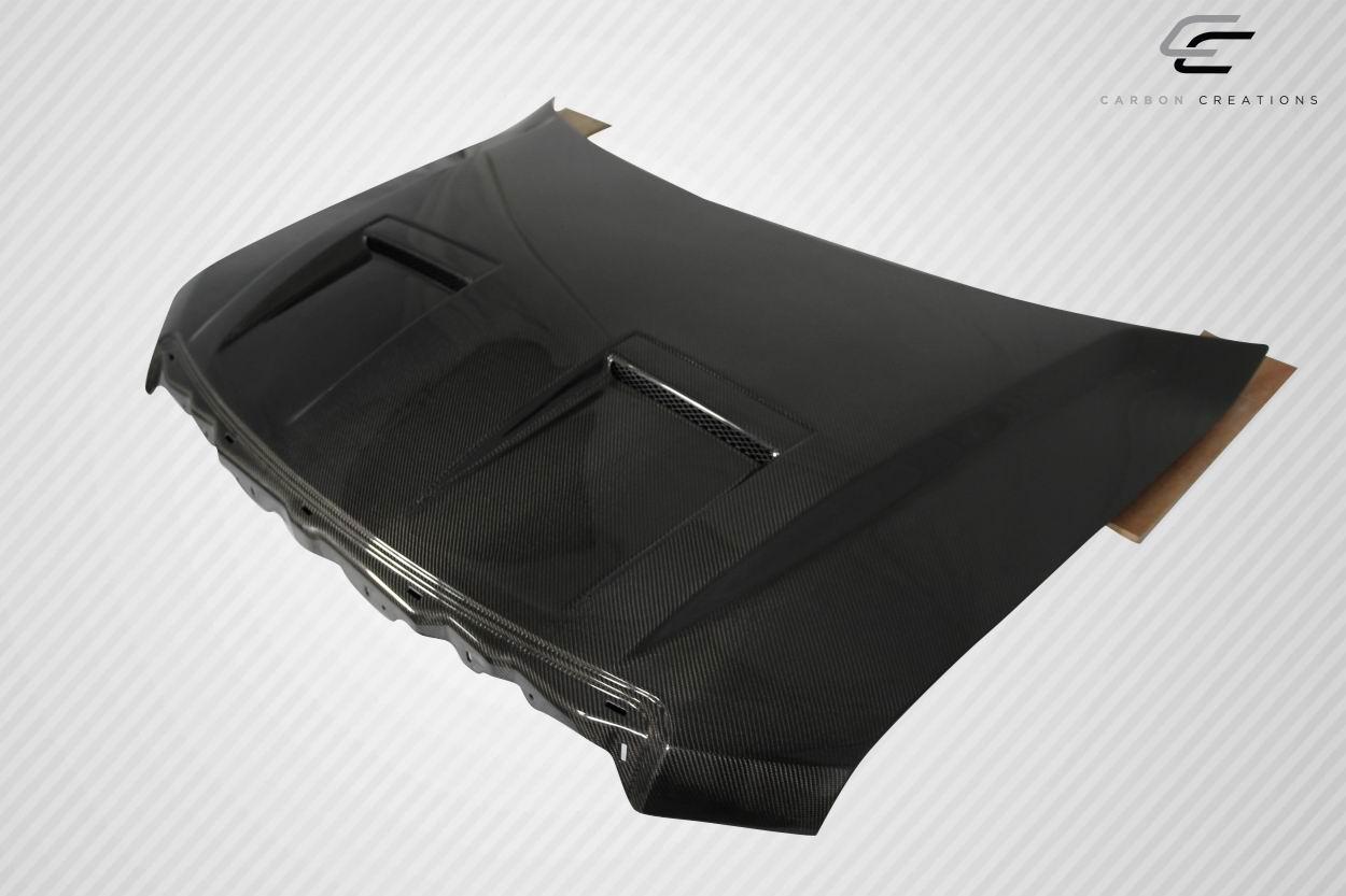 2009-2014 Ford F150 Carbon Creations Ram Air Carbon Fiber Hood - Image 4