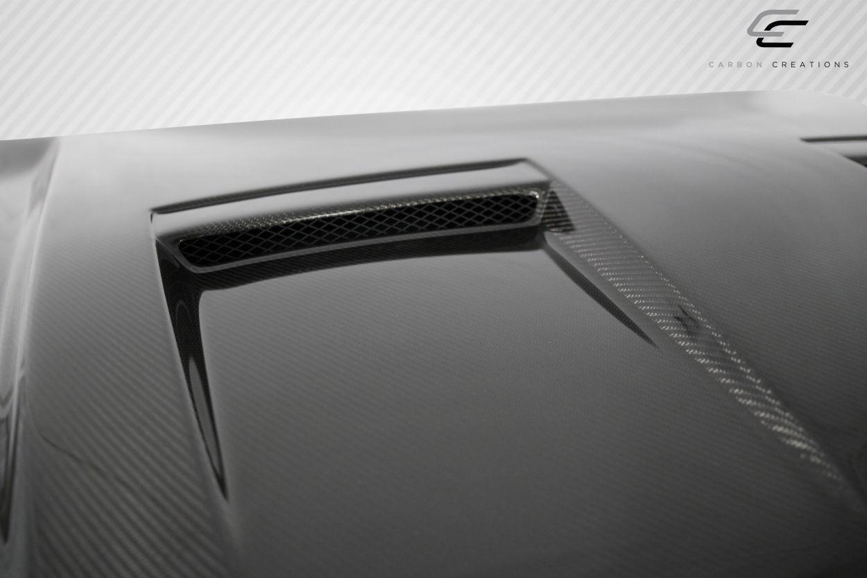 2009-2014 Ford F150 Carbon Creations Ram Air Carbon Fiber Hood - Image 5