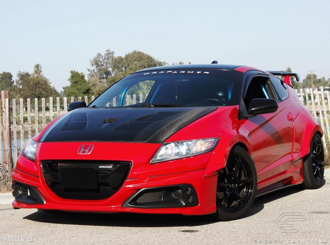 2011-2016 Honda CR-Z Carbon Creations AM-S Carbon Fiber Hood - Image 3