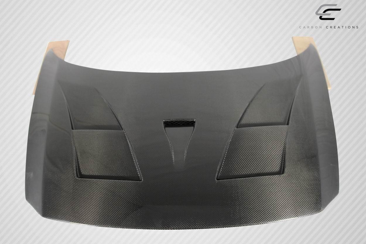 2011-2016 Honda CR-Z Carbon Creations AM-S Carbon Fiber Hood - Image 4