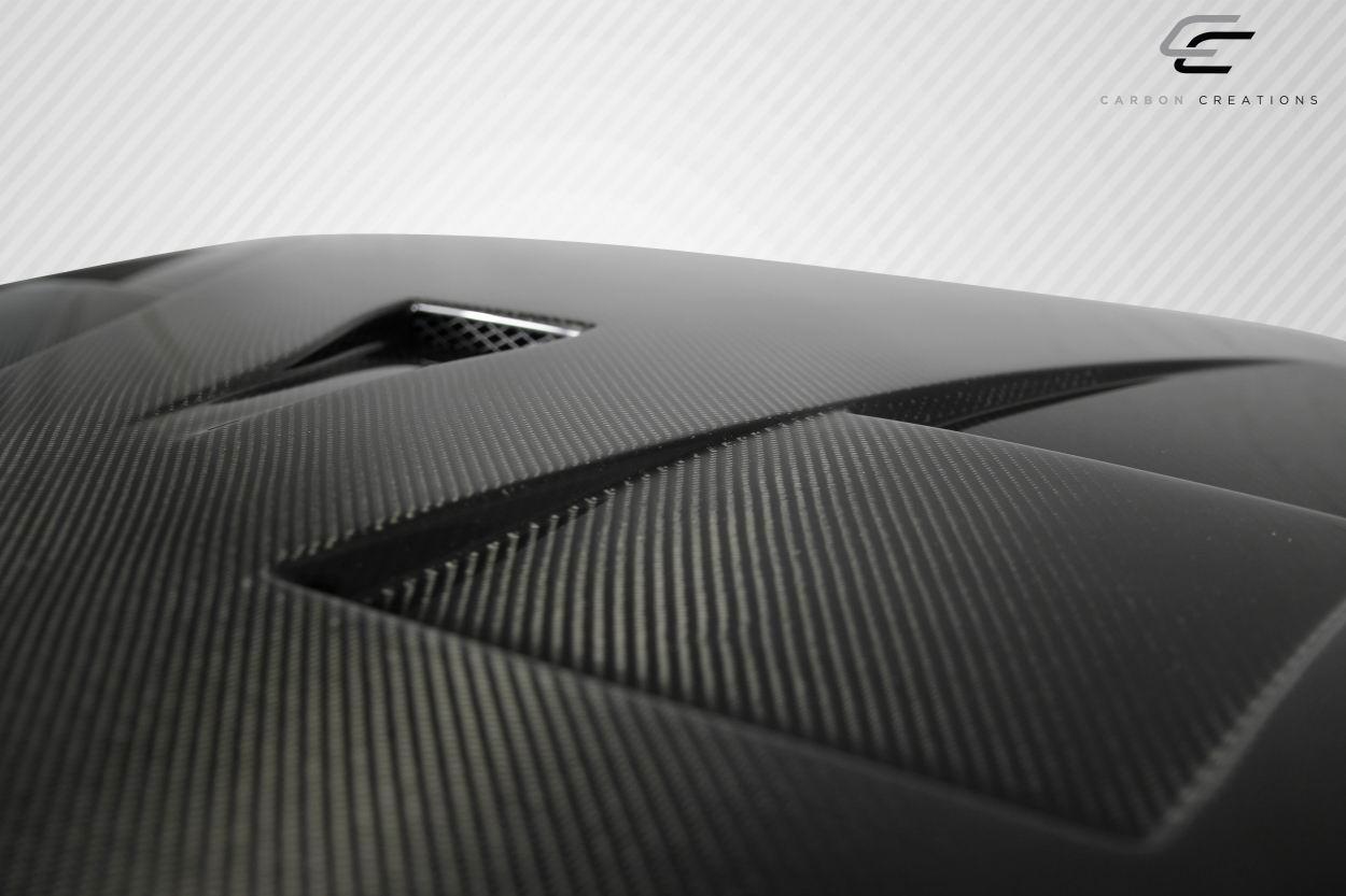2011-2016 Honda CR-Z Carbon Creations AM-S Carbon Fiber Hood - Image 6