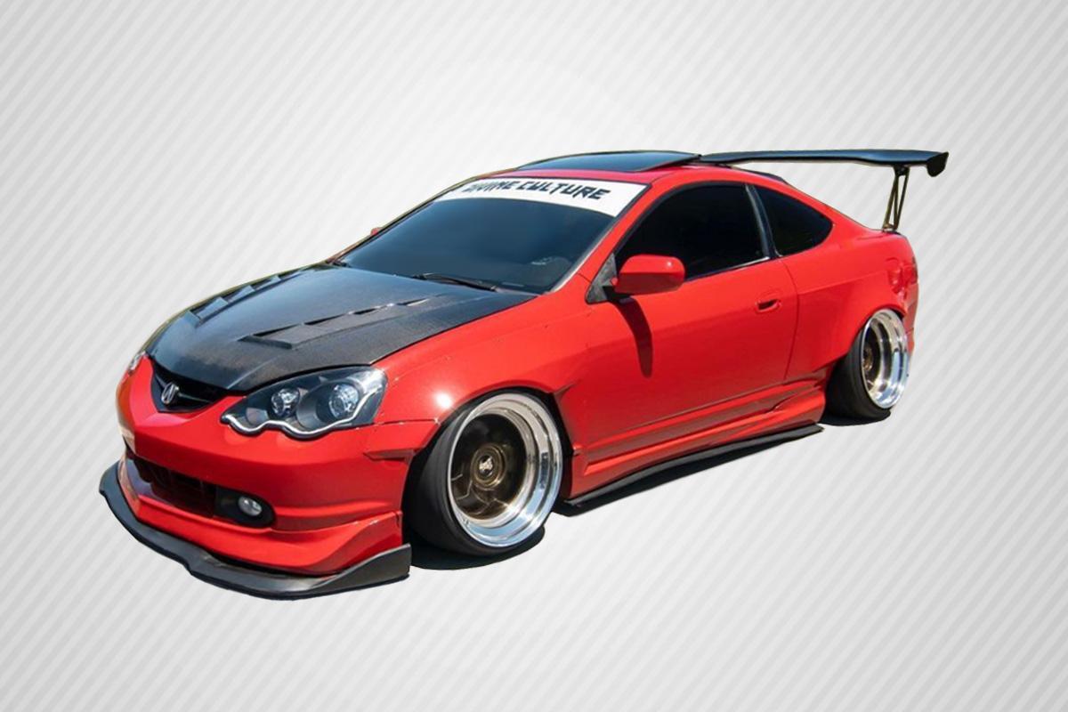 2002-2006 Acura RSX Carbon Creations TS-2 Carbon Fiber Hood - Image 1
