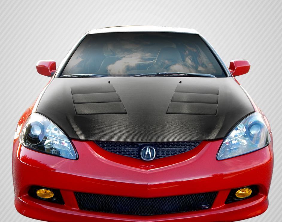 2002-2006 Acura RSX Carbon Creations TS-1 Carbon Fiber Hood - Image 1