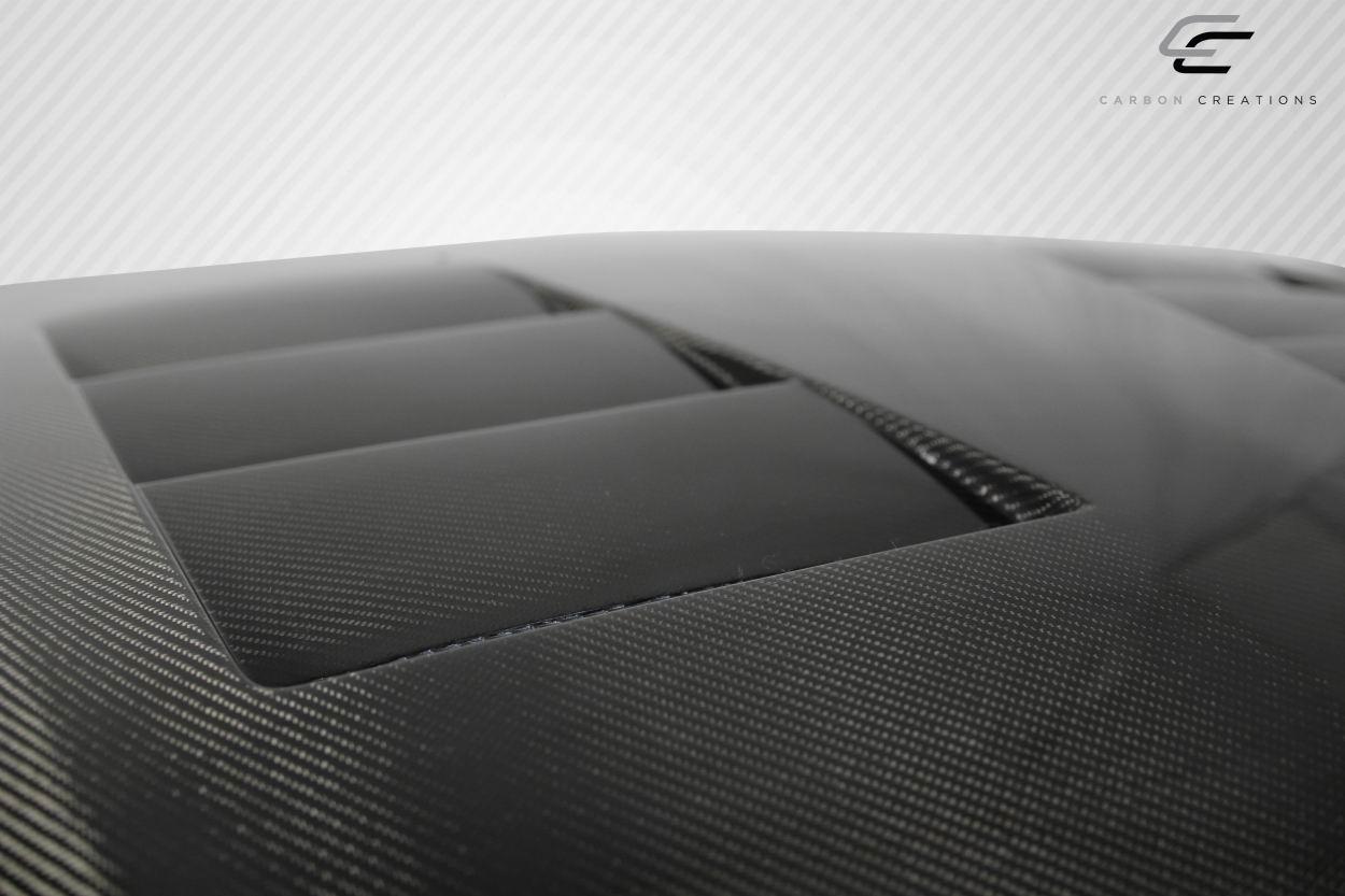 2002-2006 Acura RSX Carbon Creations TS-1 Carbon Fiber Hood - Image 5