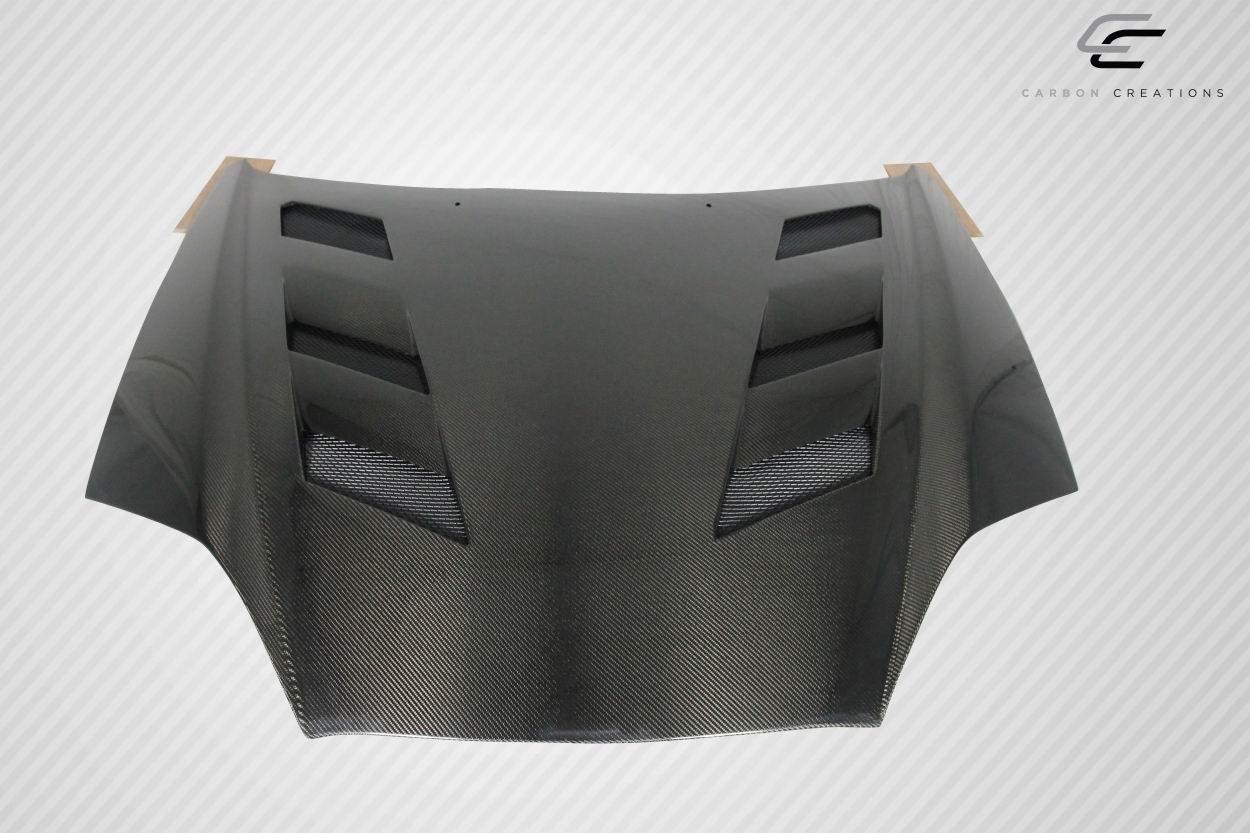 2003-2006 Hyundai Tiburon Carbon Creations AM-S Carbon Fiber Hood - Image 3