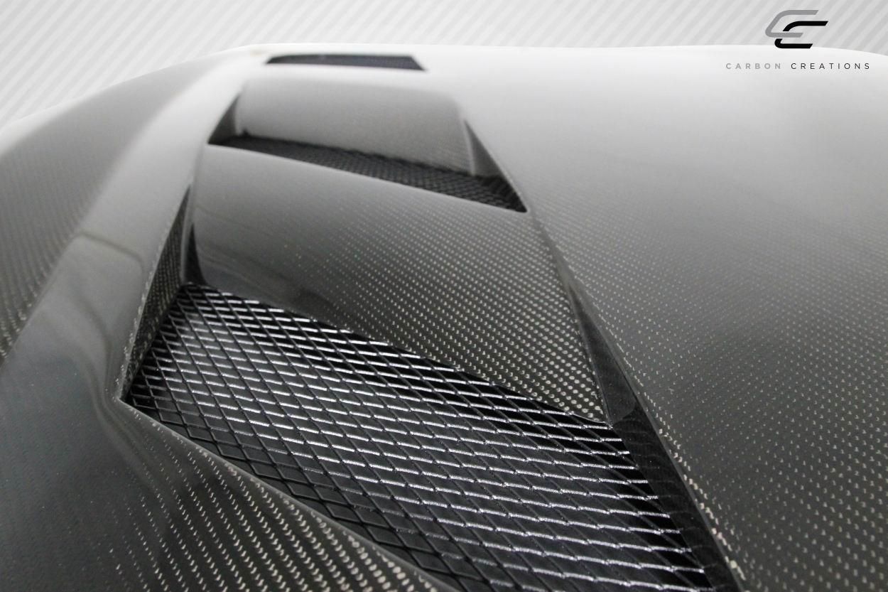 2003-2006 Hyundai Tiburon Carbon Creations AM-S Carbon Fiber Hood - Image 5