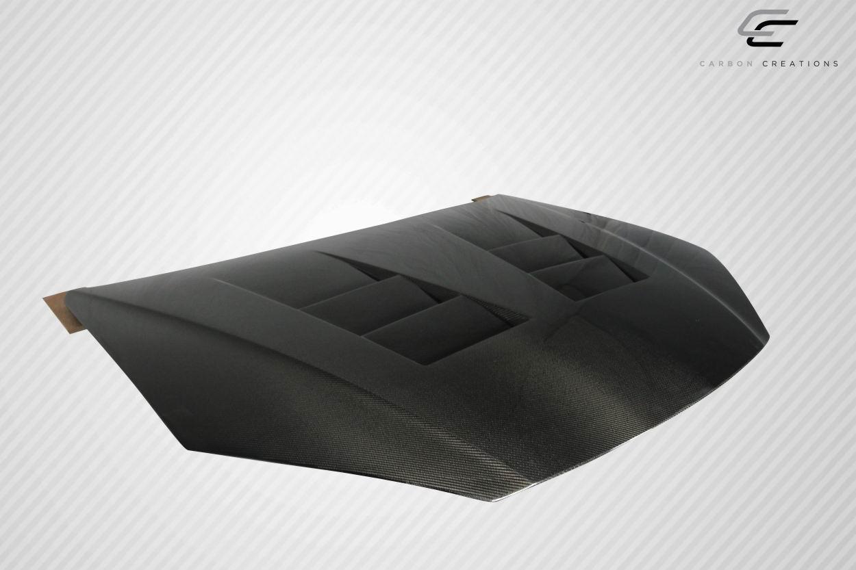 2013-2016 Hyundai Genesis Carbon Creations TS-1 Carbon Fiber Hood - Image 4