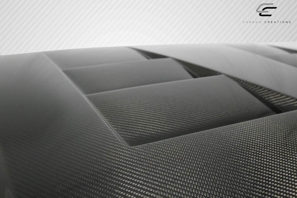 2013-2016 Hyundai Genesis Carbon Creations TS-1 Carbon Fiber Hood - Image 5
