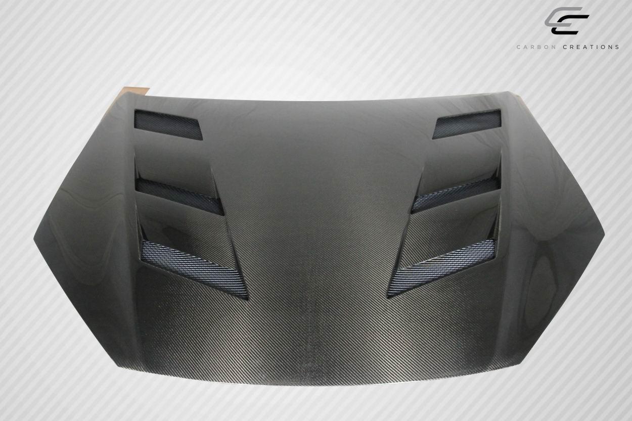 2013-2016 Hyundai Genesis Carbon Creations AM-S Carbon Fiber Hood - Image 3