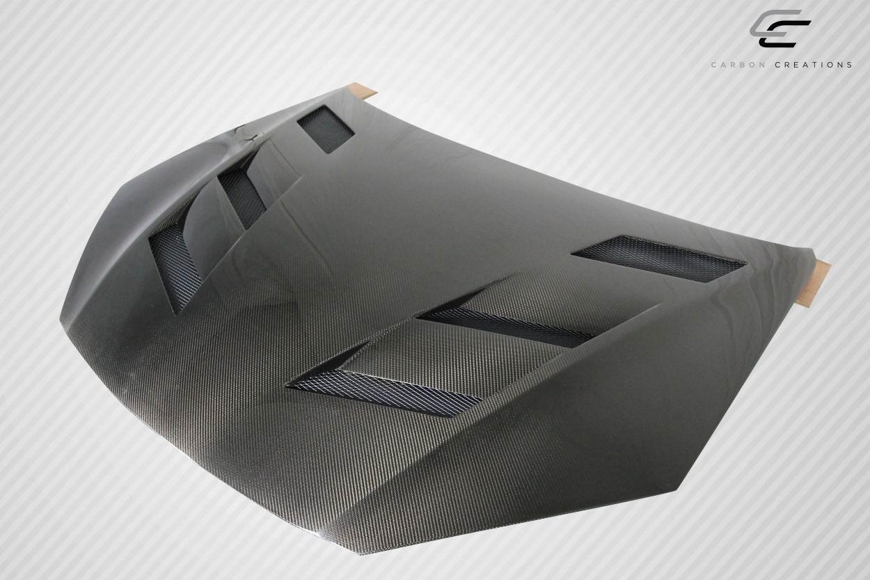2013-2016 Hyundai Genesis Carbon Creations AM-S Carbon Fiber Hood - Image 4