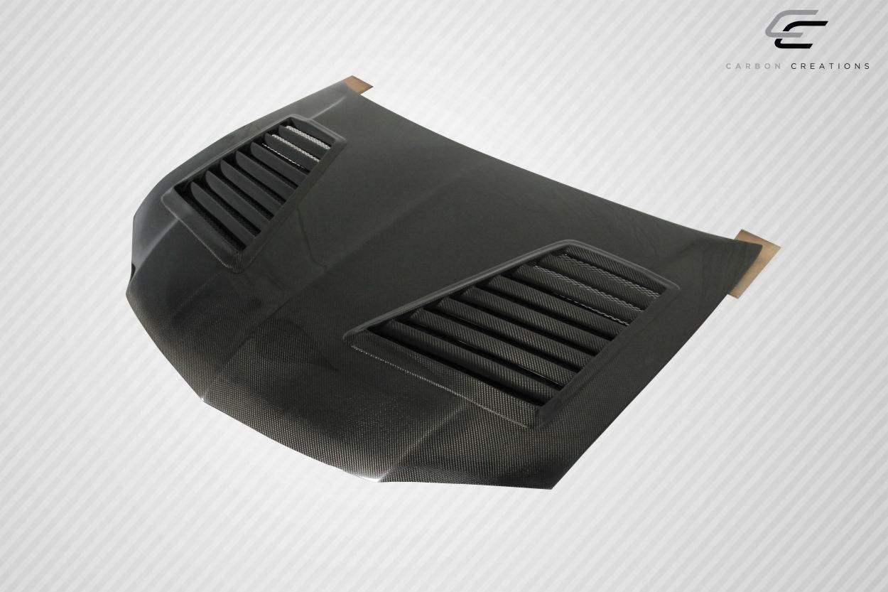 2003-2006 Mitsubishi Evolution Carbon Creations Track Carbon Fiber Hood - Image 4