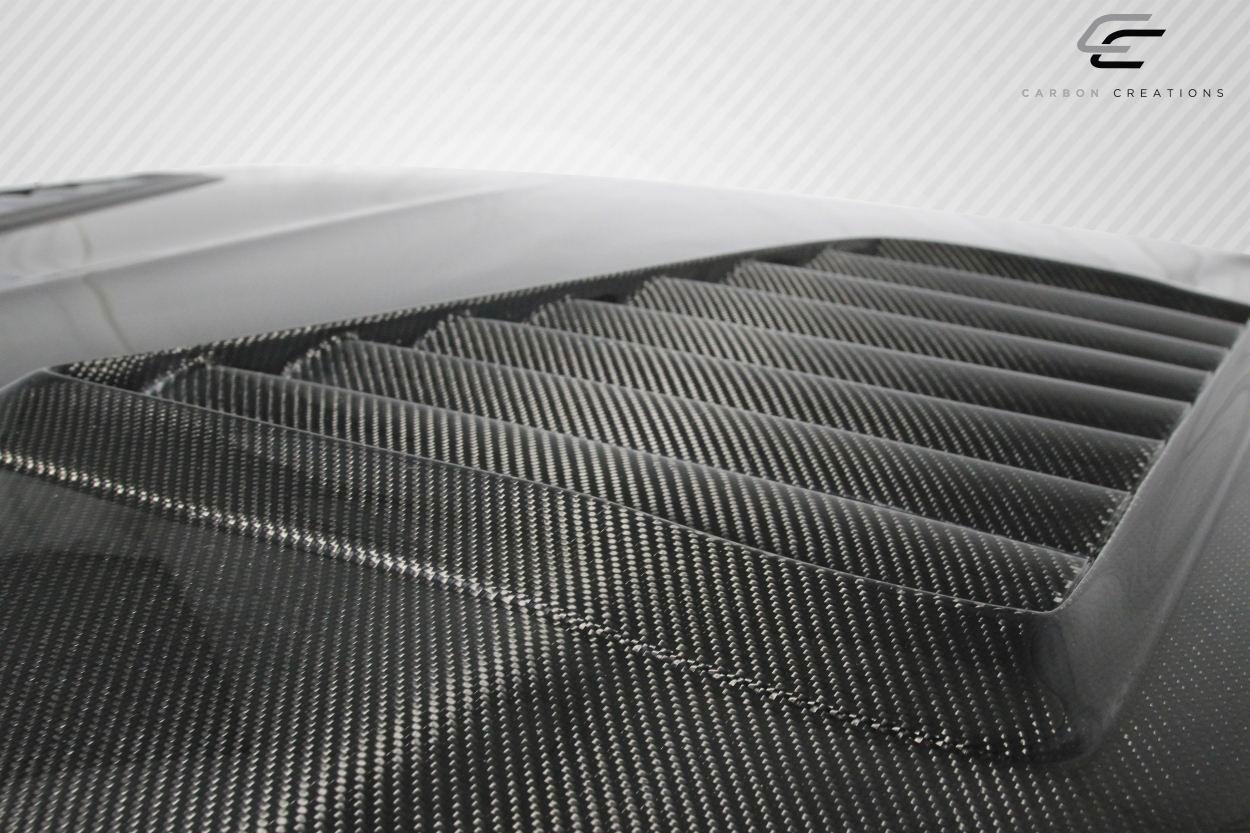 2003-2006 Mitsubishi Evolution Carbon Creations Track Carbon Fiber Hood - Image 5