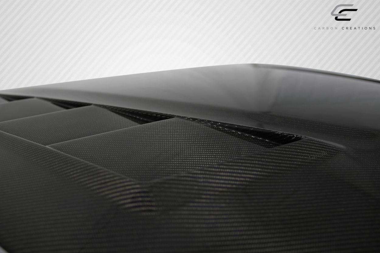 2003-2008 Nissan 350Z Carbon Creations TS-3 Carbon Fiber Hood - Image 7
