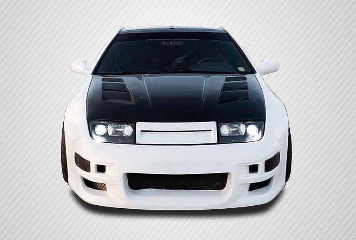 1990-1996 Nissan 300ZX Carbon Creations AM-S Carbon Fiber Hood - Image 1