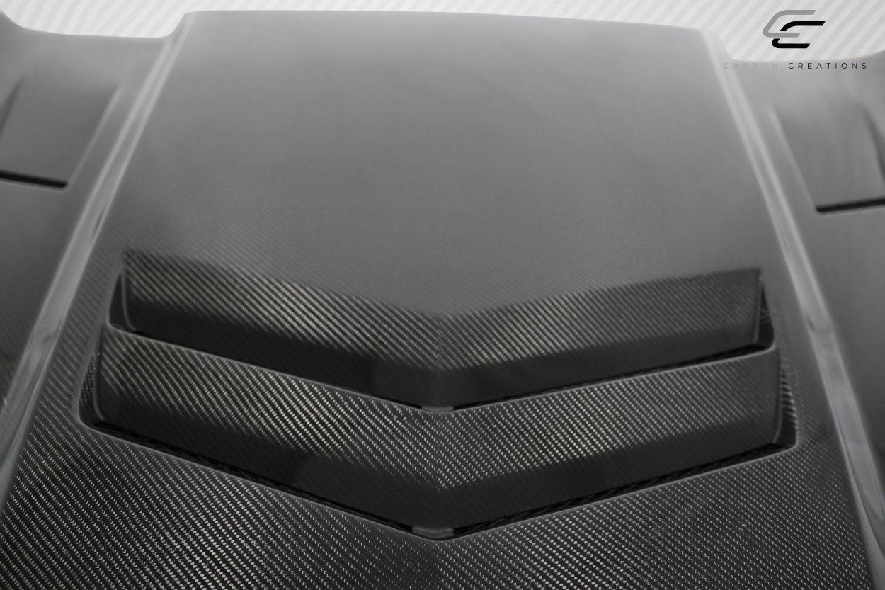 2012-2019 Cadillac ATS Carbon Creations AC-1 Carbon Fiber Hood - Image 8