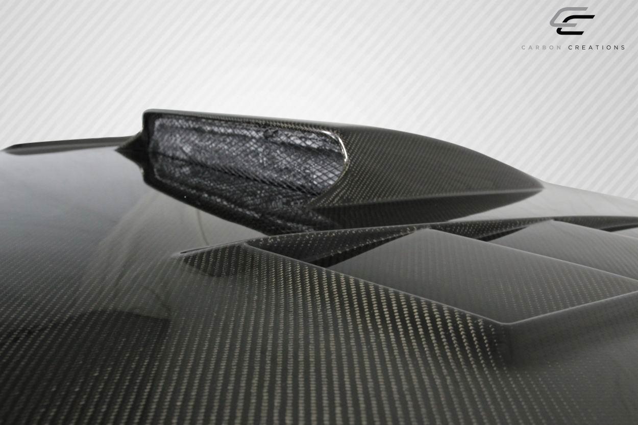 2008-2014 Subaru Impreza Carbon Creations C-1 Carbon Fiber Hood - Image 5