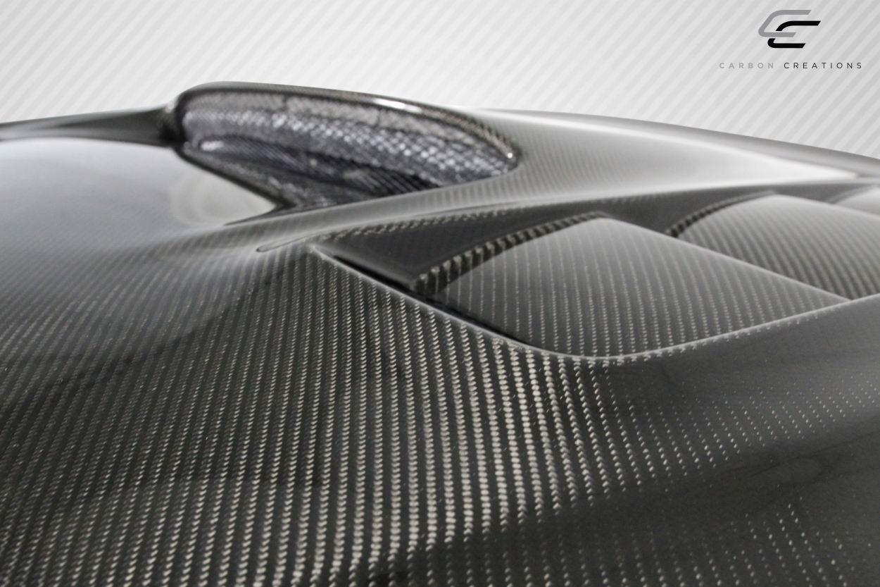 2008-2014 Subaru Impreza Carbon Creations VR-S Carbon Fiber Hood - Image 5