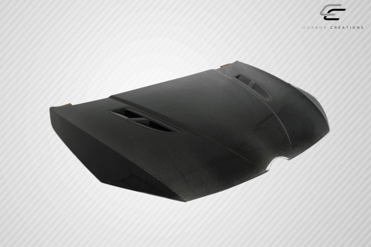 2015-2021 Volkswagen Golf Carbon Creations K Design Carbon Fiber Hood - Image 4