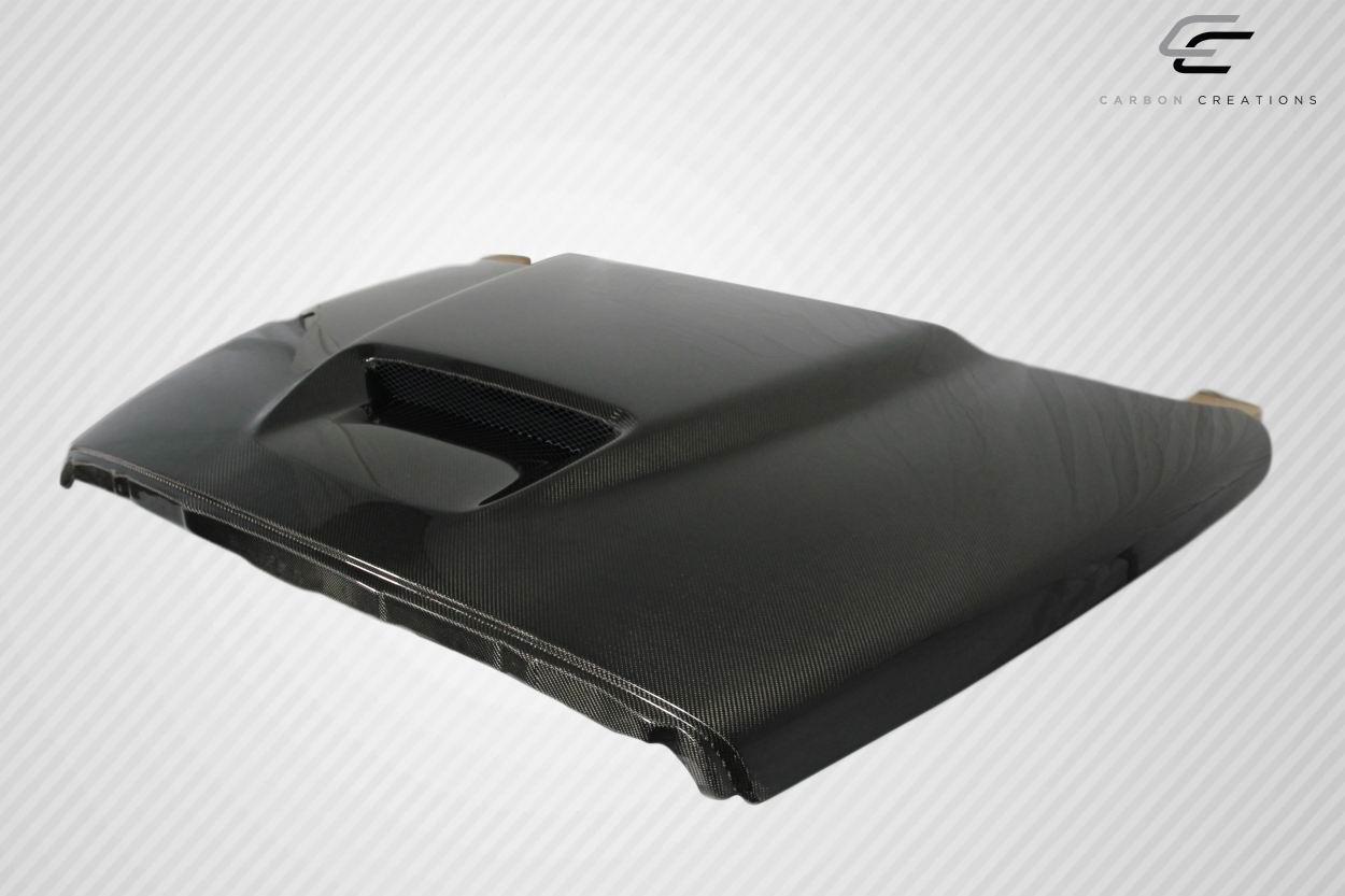 2002-2008 Dodge Ram Carbon Creations SRT Carbon Fiber Hood - Image 4