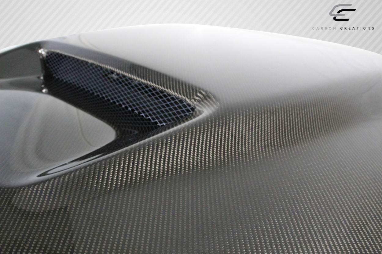2002-2008 Dodge Ram Carbon Creations SRT Carbon Fiber Hood - Image 5